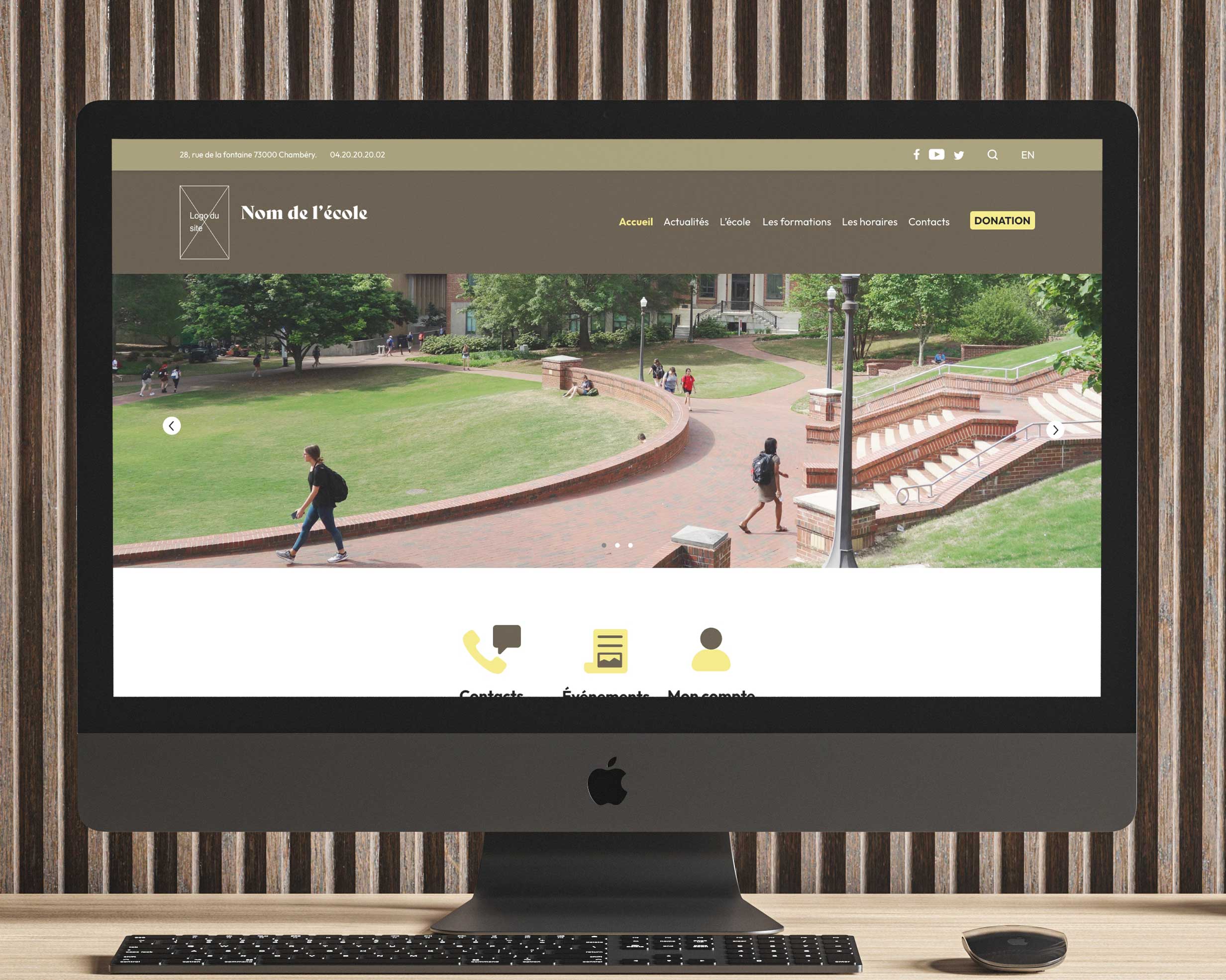 maquette de site internet maquette de site internet