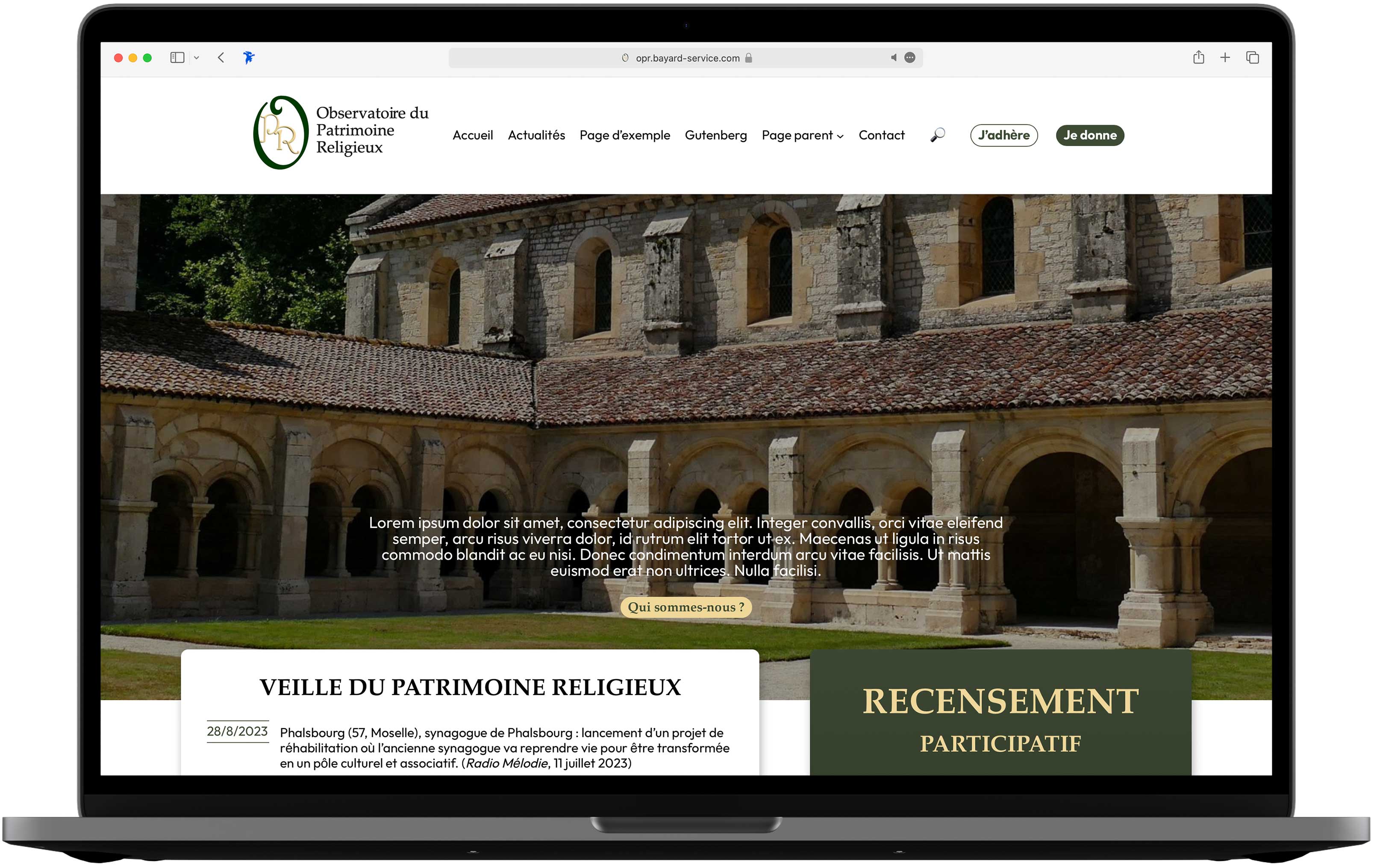 maquette de site internet maquette de site internet